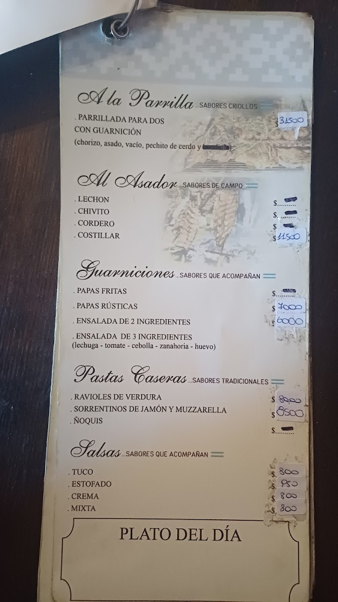 Menu La Pulpería De Cacho Di Catarina-7